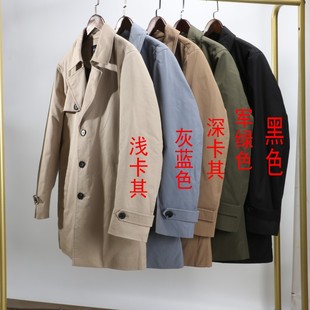 YR87 梦特路易诗凯迪东雷迪波纳威凯 男士秋冬薄款羽绒西装领风衣