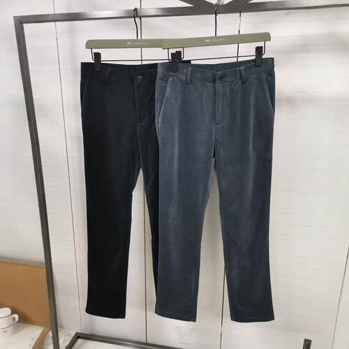 KY96      秋冬季修身版型偏小一码新款休闲裤灯芯绒