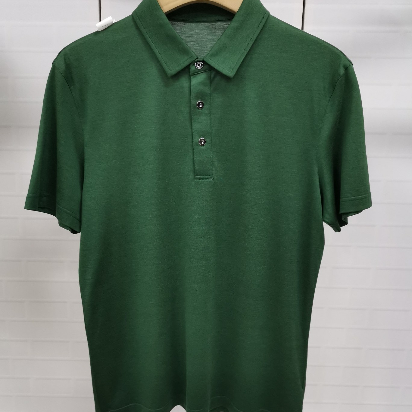 CP515    48码2024新款迪男士商务休闲百搭翻领短袖T恤微瑕