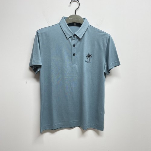 DX142   李来路易诗兰男士商务休闲百搭翻领t恤中青年短袖时尚