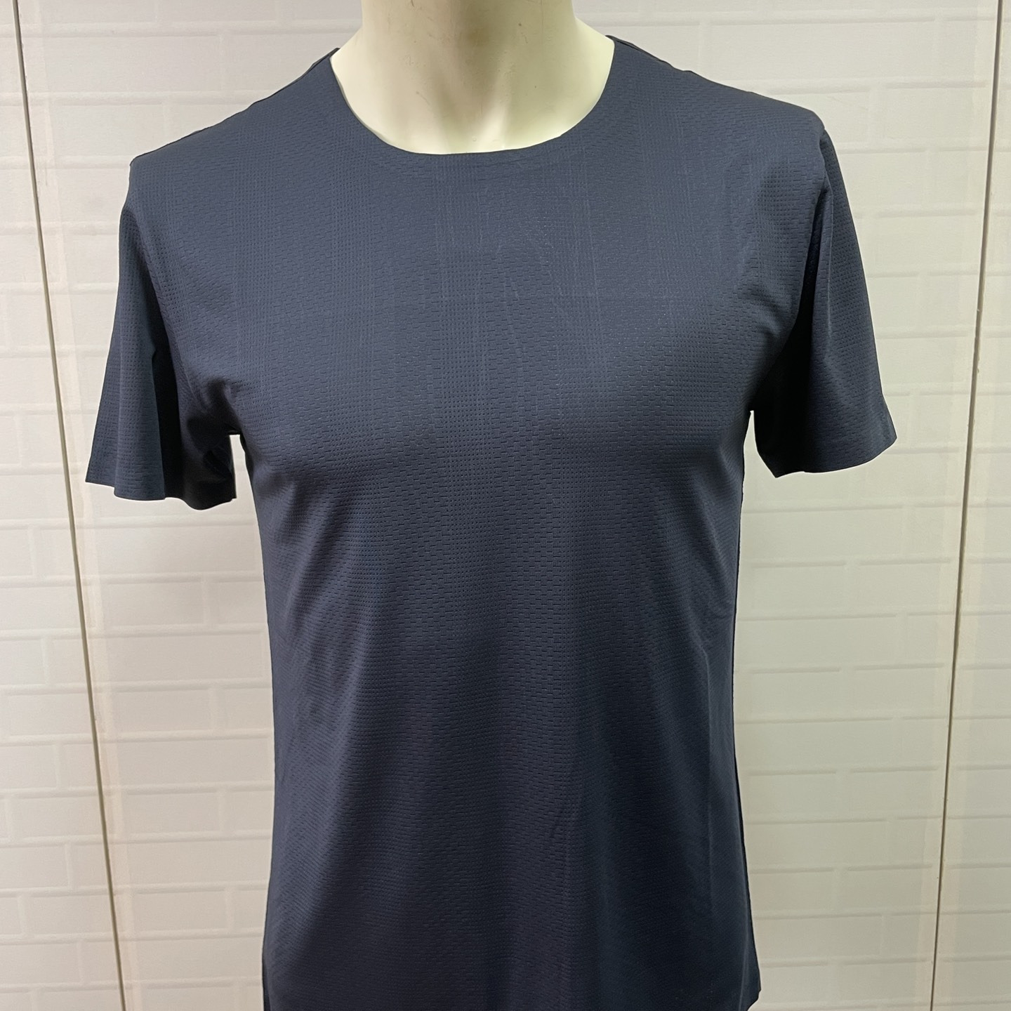 DX216     路易诗兰男士商务休闲百搭圆领t恤中青年短袖时尚