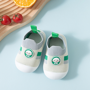 防滑室内鞋 婴儿春夏季 子1一3岁软底防踢脚 男女宝宝学步鞋 2024新款