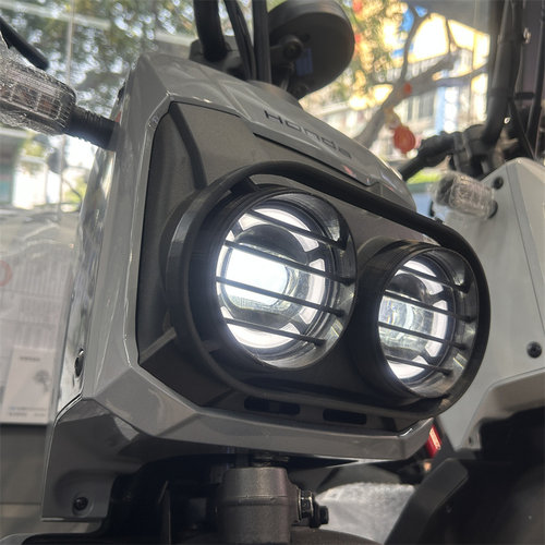 灯罩适用本田电动车祖玛e配件zoomer前车灯保护复古改装bcaoI04