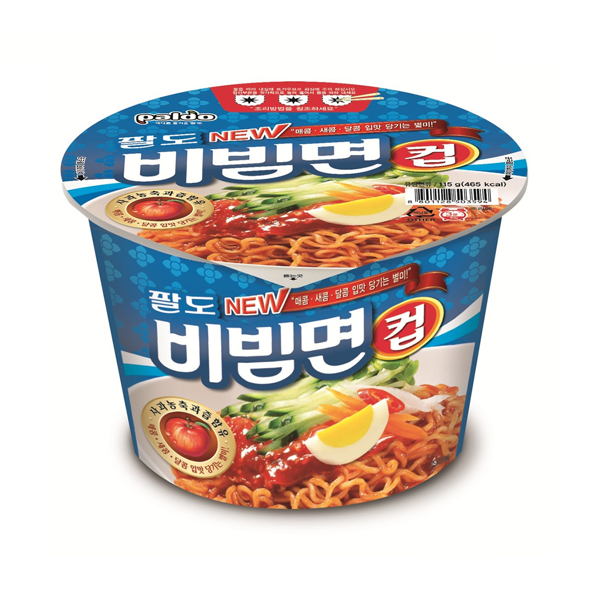 韩国进口八道拌面酸甜辣凉拌面图片
