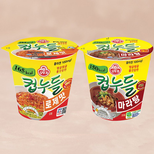 韩国进口不倒翁玫瑰奶油番茄意面味麻辣烫味粉丝杯泡面方便面速食