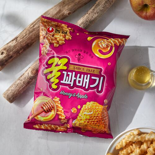 韩国进口农心蜂蜜脆条90g酥脆