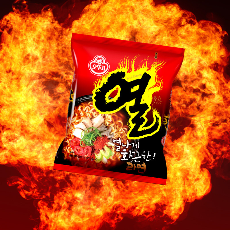 韩国进口不倒翁奥土基热拉面120g方便面泡面拉面速食满5袋包邮,粮油调味/速食/干货/烘焙,冲泡方便面/拉面/面皮,淘宝优惠券,粉丝福利购,淘宝优惠卷