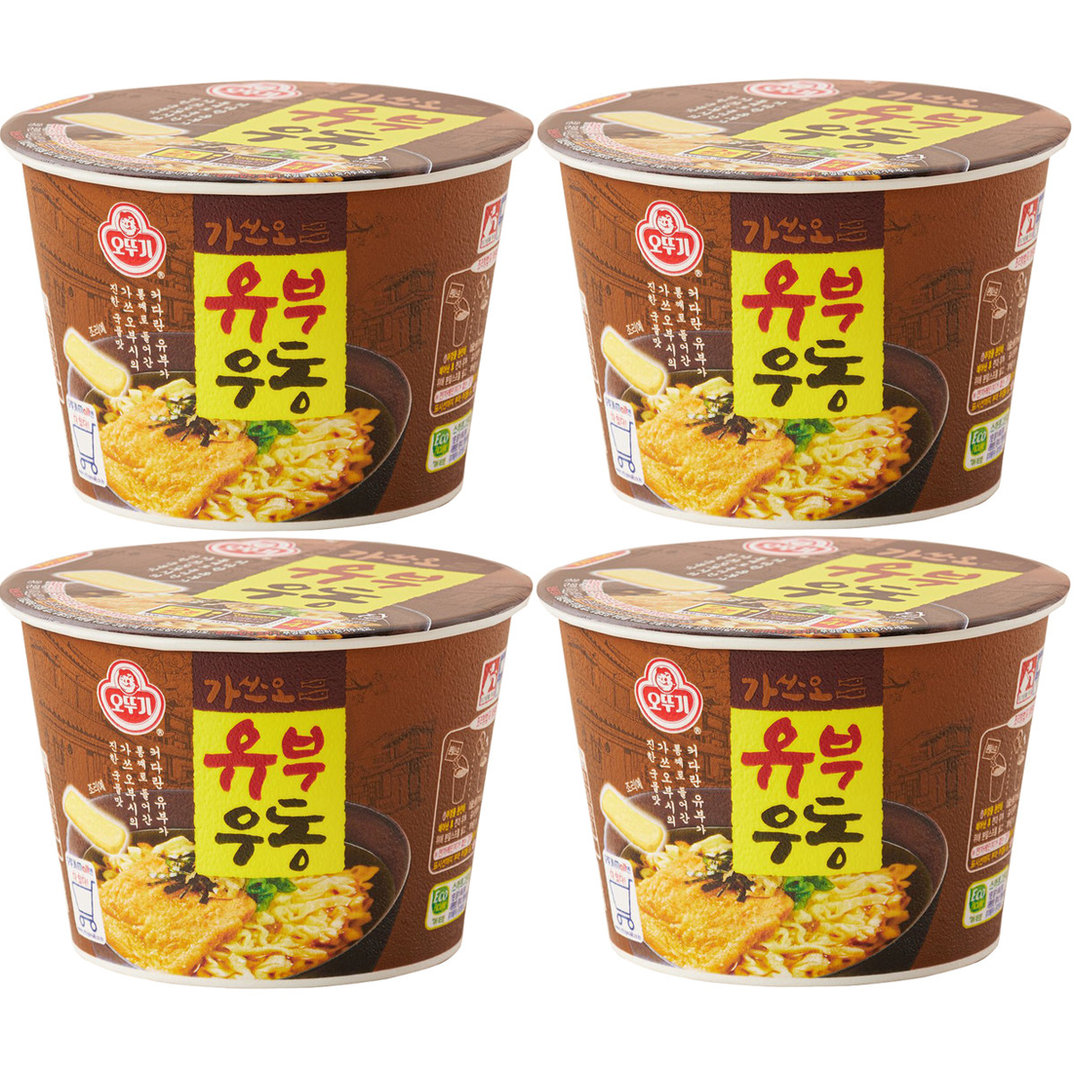 韩国进口不倒翁油豆腐乌冬大碗面100gX4碗泡面拉面方便面速食碗面,粮油调味/速食/干货/烘焙,冲泡方便面/拉面/面皮,淘宝优惠券,粉丝福利购,淘宝优惠卷