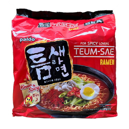 韩国八道极地麻辣味汤面
