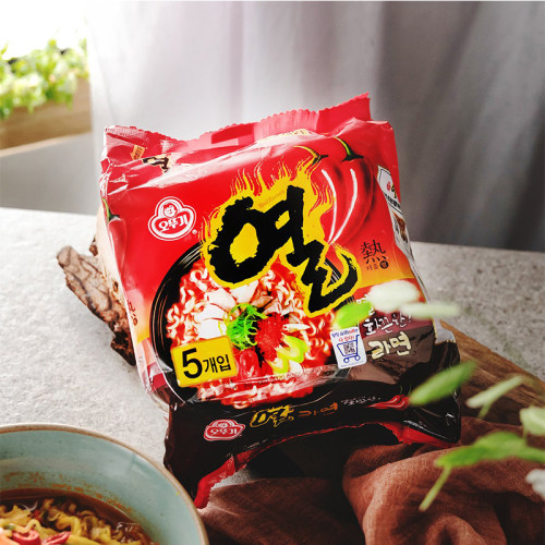 不倒翁韩国进口奥土基热拉面速食