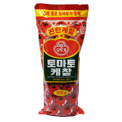 不倒翁进口番茄酱300g家庭装韩国