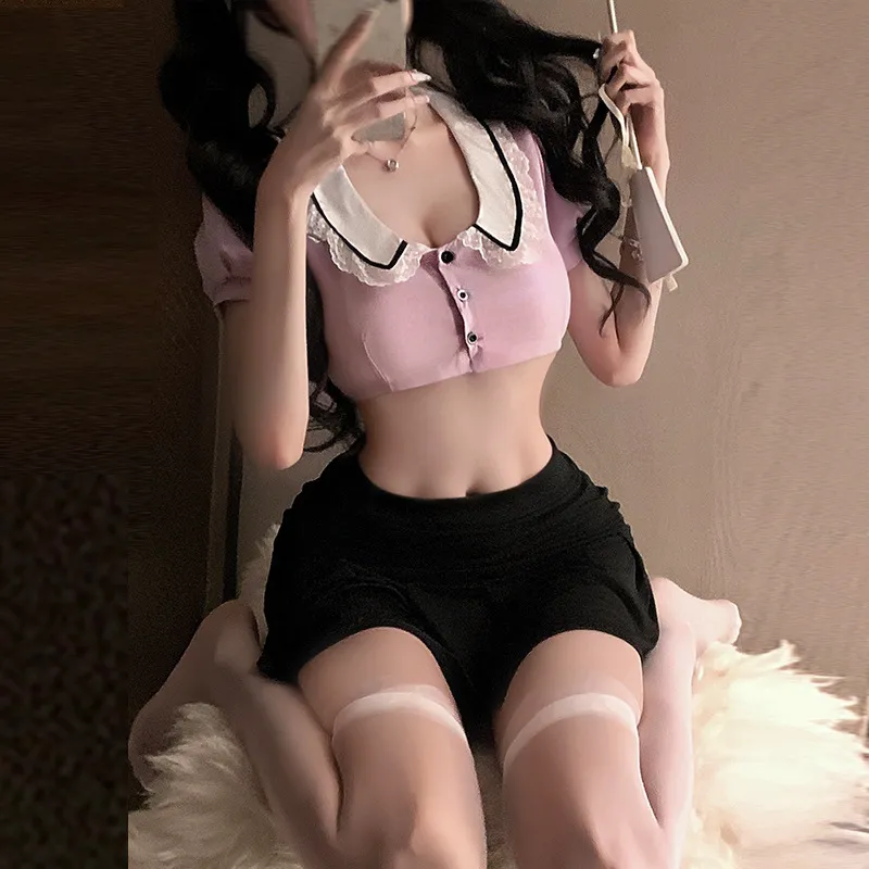 4870潮尚夜总会内衣角色扮演性感制服诱惑舞台水手服真人游戏套装