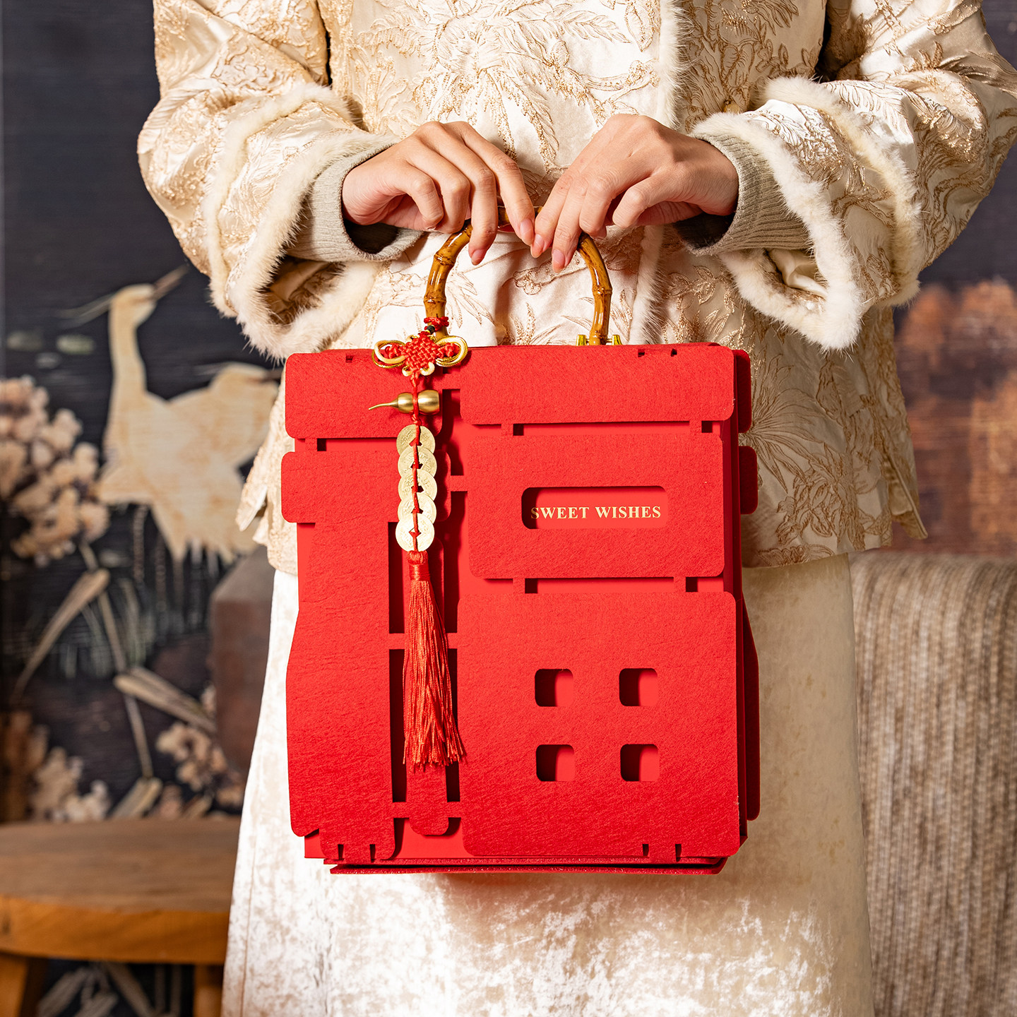 2026新款新年包装盒年货礼盒空盒子马年饼干糖果伴手礼品手提高端,包装,年货礼品包装,淘宝优惠券,粉丝福利购,淘宝优惠卷