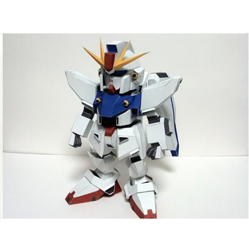 儿童手工折纸diy拼装立体3d纸质模型f91高达机甲敢达机器人制作