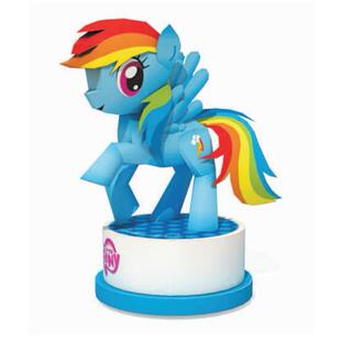 儿童手工折纸DIY拼装立体3D纸质模型动画公仔小马驹小马宝莉制作