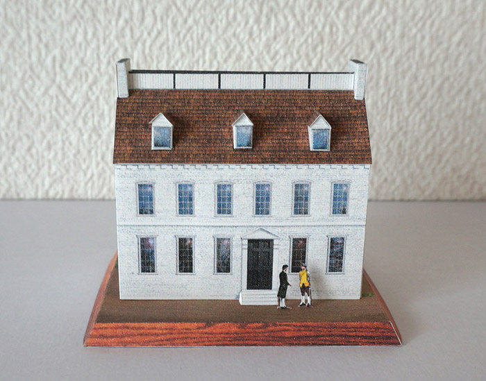 儿童手工折纸diy拼装立体3d纸质模型制作小屋建筑小别墅房屋房子