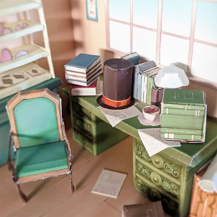 儿童手工折纸DIY拼装立体3D纸模型制作仿真内饰房屋场景办公室,玩具/童车/益智/积木/模型,手工折纸/剪纸书,淘宝优惠券,粉丝福利购,淘宝优惠卷