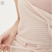 芭蕾舞蹈保暖连体短裤 福生若舞 渐变拼色条纹