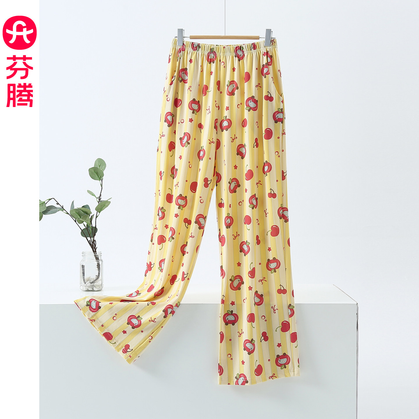 芬腾纯棉卡通睡裤女2026新款单裤春夏宽松外穿家居裤全棉大码长裤,女士内衣/男士内衣/家居服,睡裤/家居裤,淘宝优惠券,粉丝福利购,淘宝优惠卷