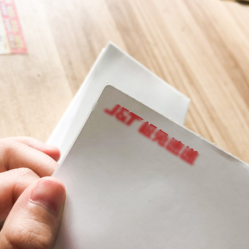 단일 인쇄 용지의 새로운 버전을 표현 전자 페이스 시트 감열지 3방수 76MM*130MM 표현