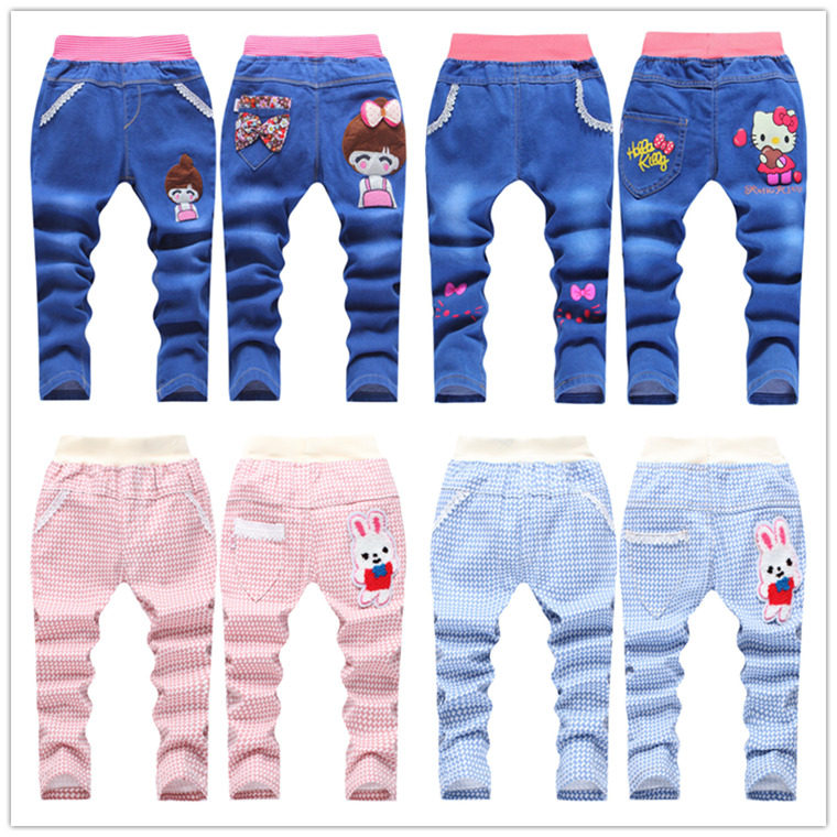Pantalon fille en toile - Ref 2060843 Image 1