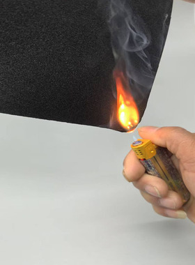 防火阻燃EVA泡棉材料94V0级黑白色防火eva板材耐高温泡棉环保防水