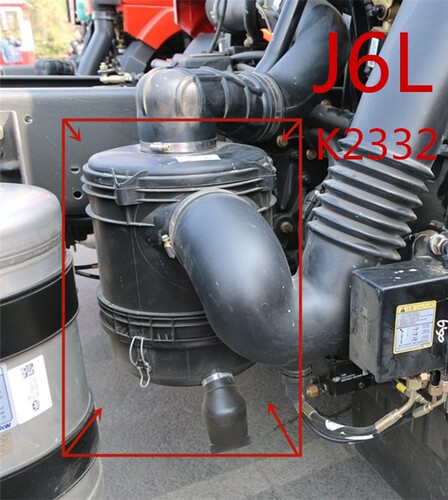解放小J6L虎VH空滤总成下盖