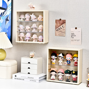 挂件收纳盒玲娜贝儿公仔展示架毛绒玩具娃娃玩偶上墙置物架