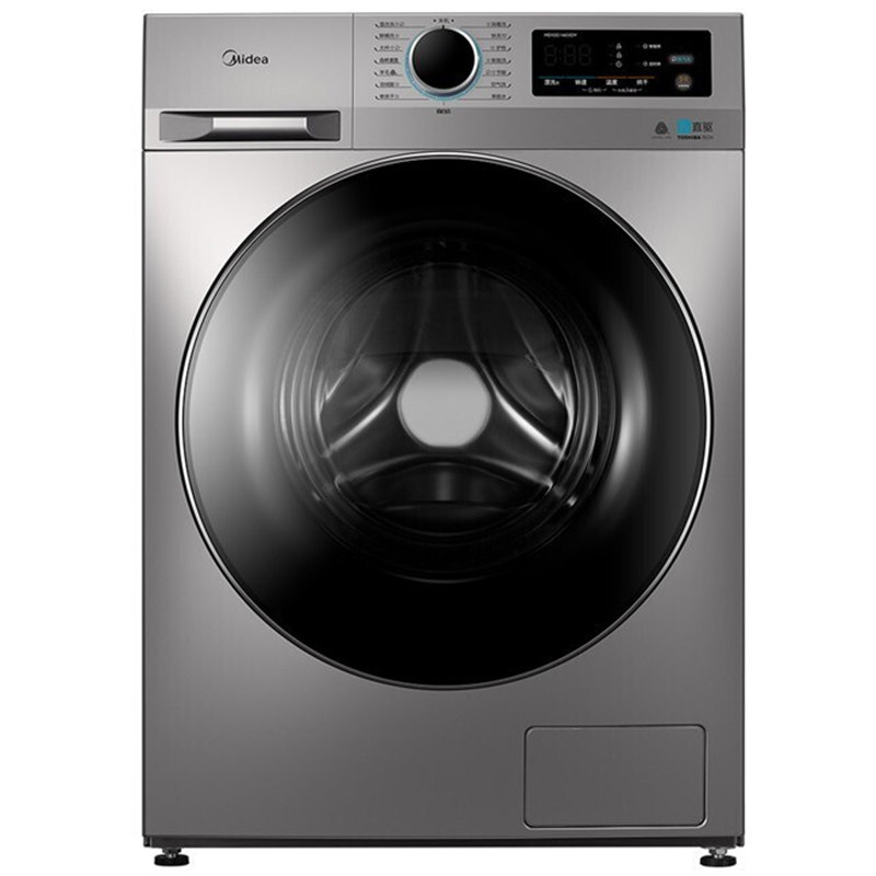 美的直驱变频滚筒洗衣机全自动家用10公斤一级能效MG100-1403DY