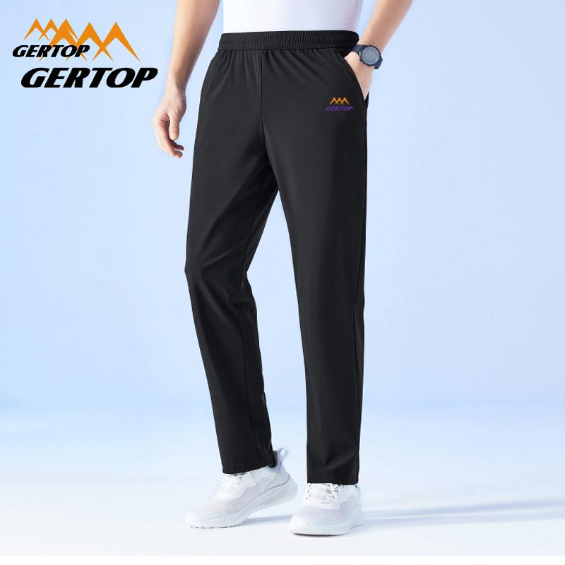 GERTOP山峰夏季冰丝速干裤