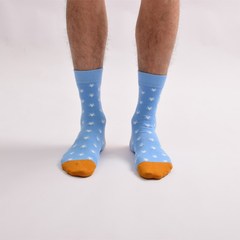 Socks men's cotton middle tube socks all cotton men's socks spring anti bacteria sweat absorbing men's sports socks