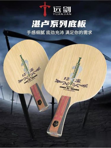 林高远新品首发远剑湛卢内置碳素专业同款乒乓球底板球拍