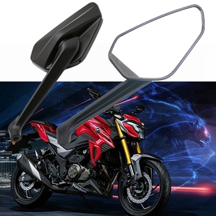 适用豪爵国4电喷DR300后视镜HJ300左右后视镜倒车镜反光镜原厂件