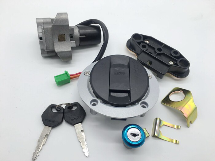 适用铃木骊驰GW250车头锁GW250S GW250F电门锁 全车锁钥匙门 套锁