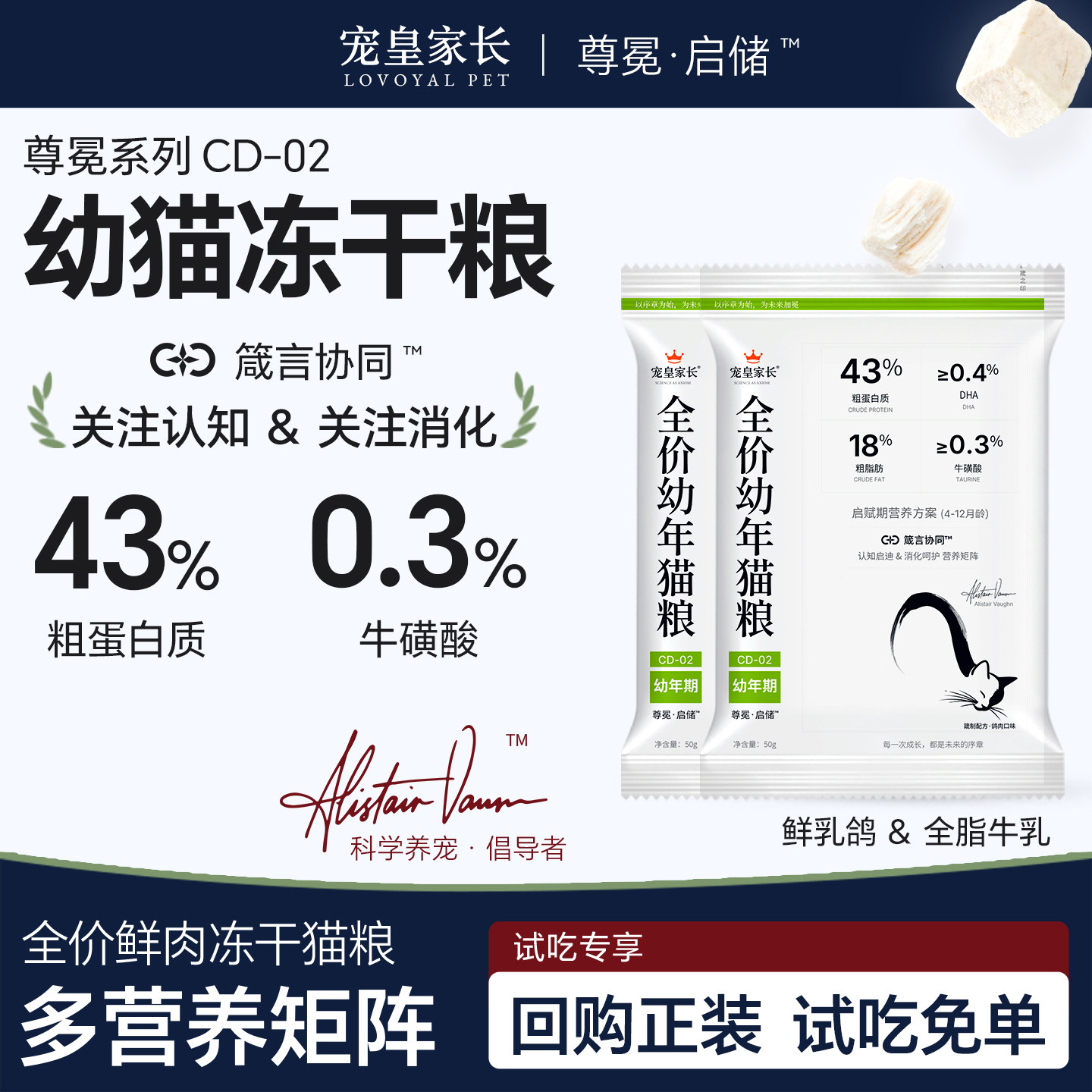 宠皇家长幼猫粮鲜乳鸽试吃1-12月图片