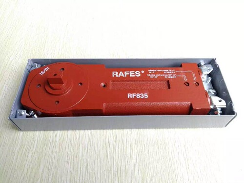 RAFES德国来福时地弹簧玻璃门RF835木门地铰旋转门双速180KG包邮
