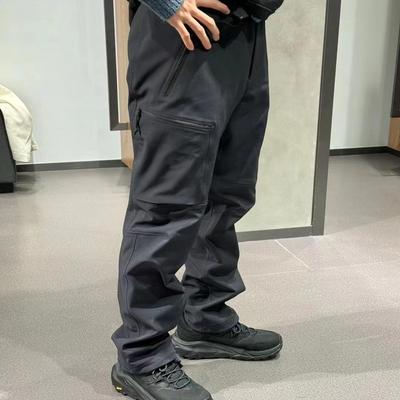 gammmx双口袋防水加绒冲锋裤