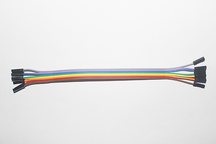 杜邦2P-2P线 延长线 2.54间距蓝白排线线长20CM/厘米线束加工