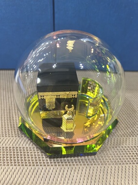 带密封罩天房造型摆件沙特旅游纪念品摆件新居伴手礼