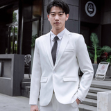 男士商务大码小西装套装2022新款外套单西服休闲黑色新郎伴郎礼服，男装西服套装，星座1607