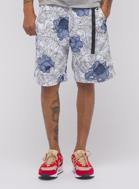 NikeLab FLORAL花卉迷彩camo纯棉运动休闲潮流短裤923814-100/222