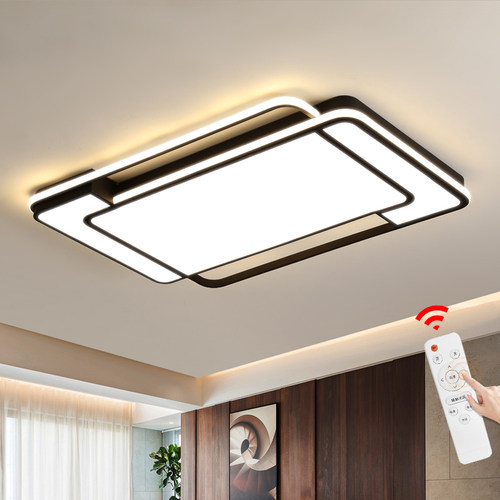 超薄新款客厅灯铁艺吸顶灯