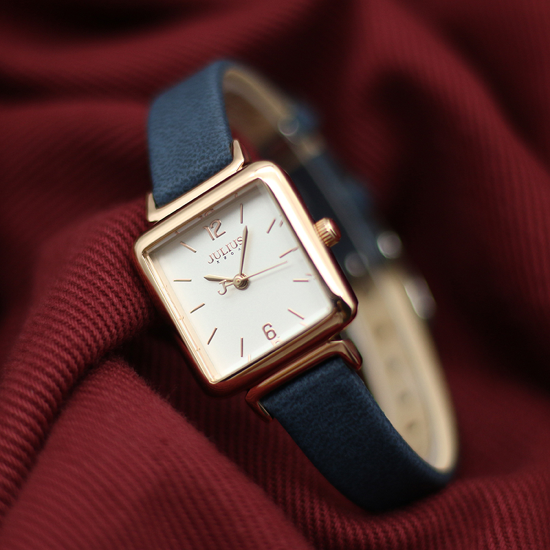 新款小方表正品聚利时中学生小众