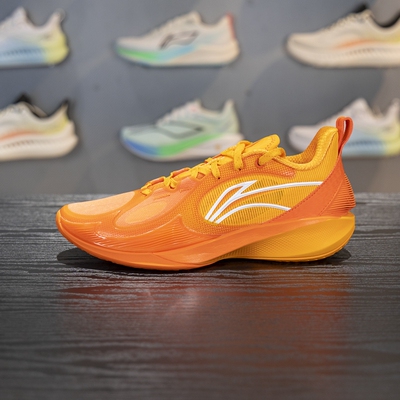 李宁闪凌2V2篮球鞋2025秋季新品男子轻量高回弹篮球场地鞋ABPV003