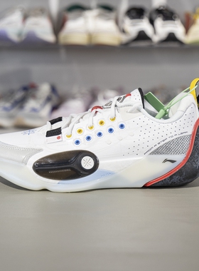 李宁韦德全城13篮球鞋2025新款男缓震回弹专业比赛鞋ABAV001 017