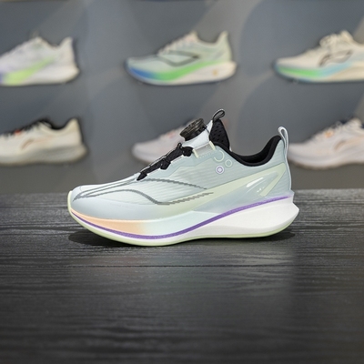 李宁儿童跑步鞋2025新款男大童赤兔8 pro减震回弹运动鞋YKFV144