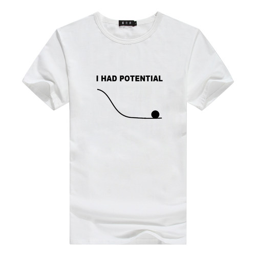 高司令同款我曾有潜力男T恤