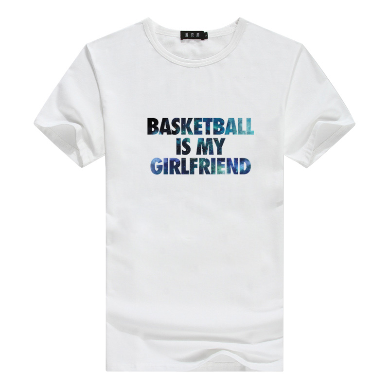 新款美式篮球训练服投篮男士短袖T恤个性健身运动圆领半袖