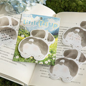 森屿暖树摇摇小屁墩白牛皮纸便利贴高颜值可爱动物学生N次贴便签