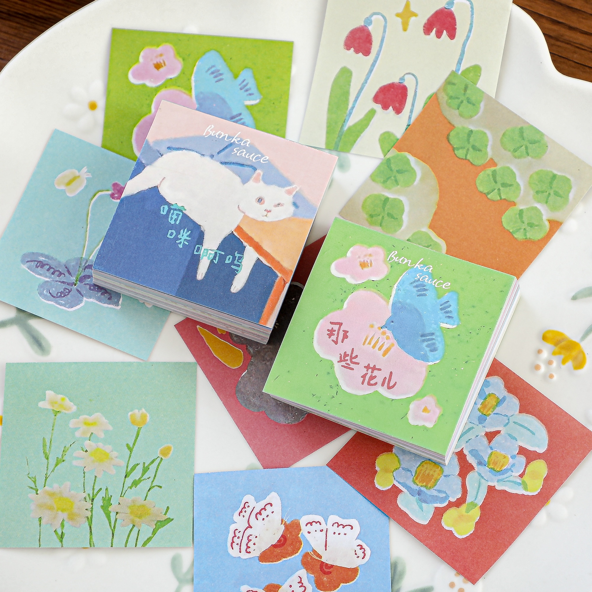 迷你方形便签本无粘性